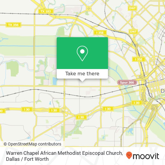 Warren Chapel African Methodist Episcopal Church map