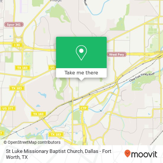 St Luke Missionary Baptist Church map