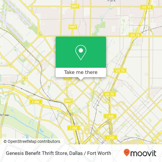 Genesis Benefit Thrift Store map