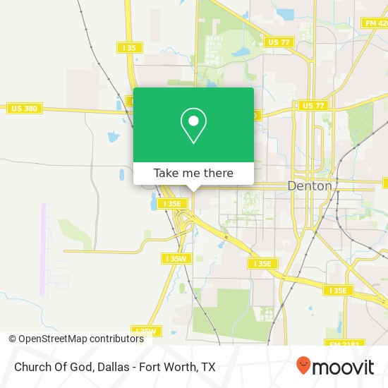 Church Of God map