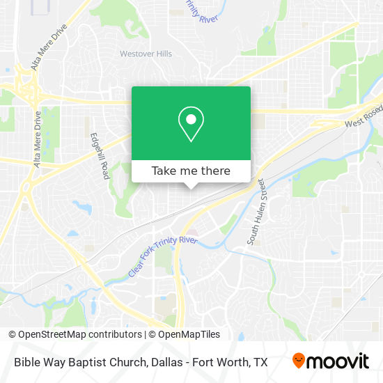 Mapa de Bible Way Baptist Church