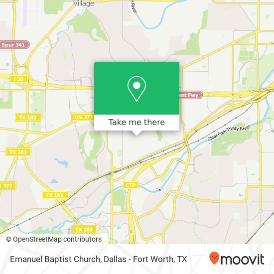 Emanuel Baptist Church map