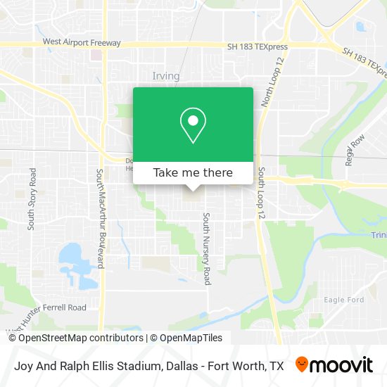 Joy And Ralph Ellis Stadium map