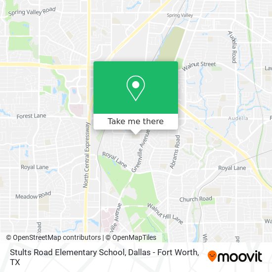 Stults Road Elementary School map