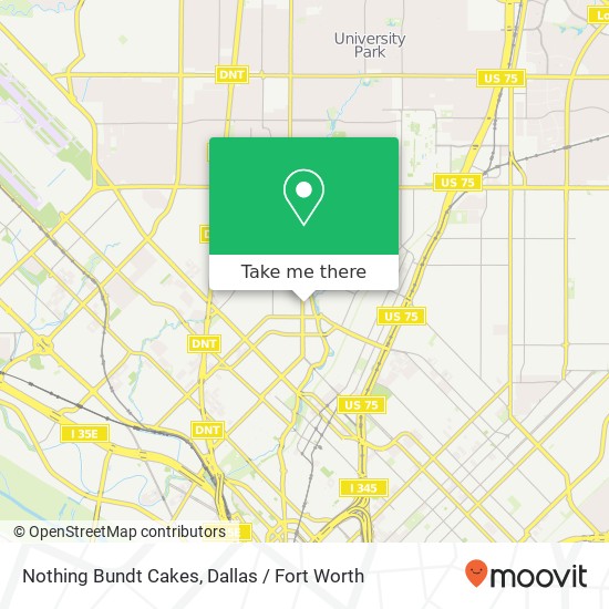 Nothing Bundt Cakes map