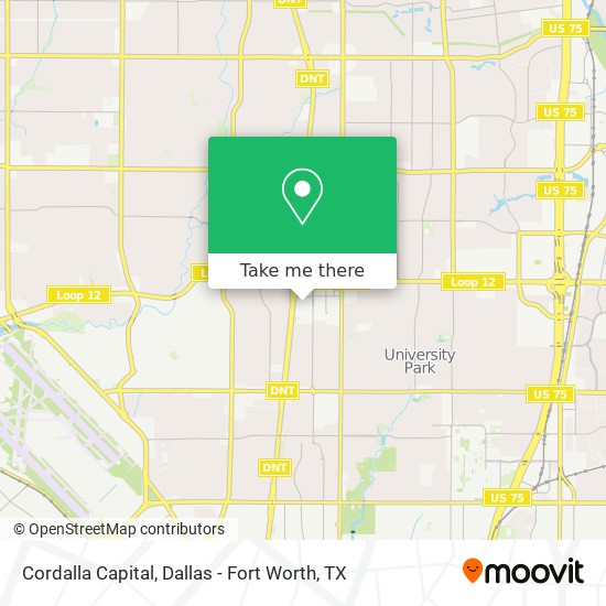 Cordalla Capital map