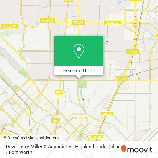 Dave Perry-Miller & Associates- Highland Park map