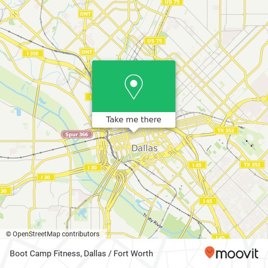 Boot Camp Fitness map