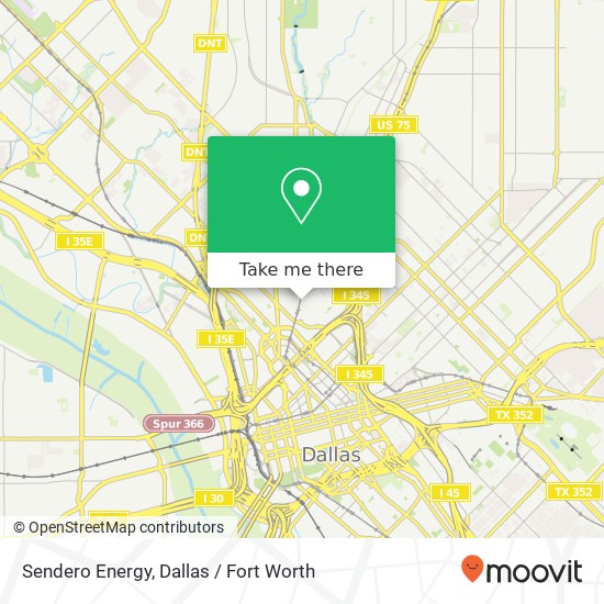 Sendero Energy map
