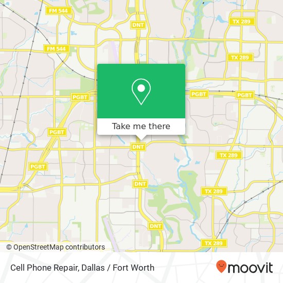 Mapa de Cell Phone Repair