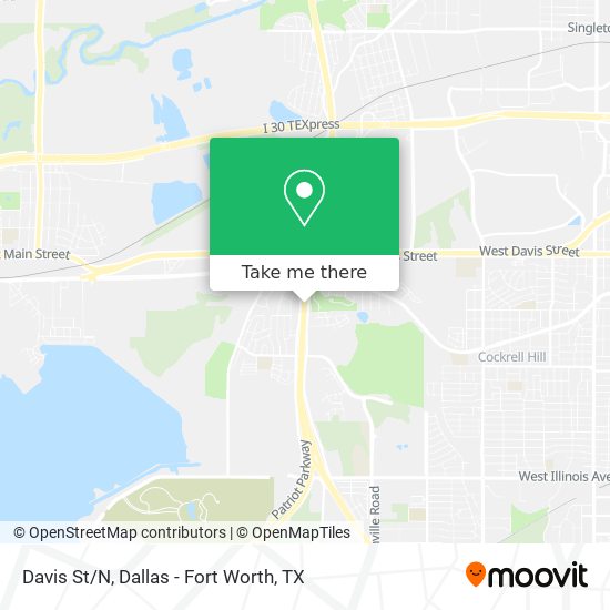 Mapa de Davis St/N