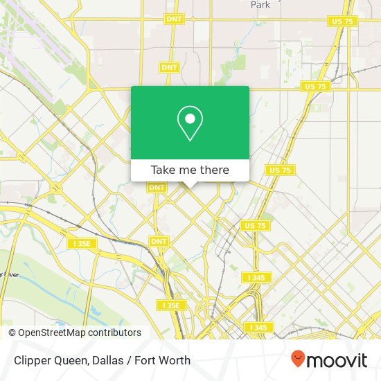 Clipper Queen map