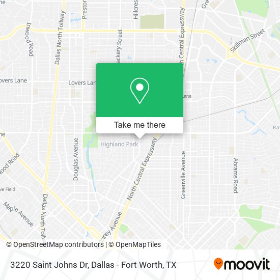 3220 Saint Johns Dr map