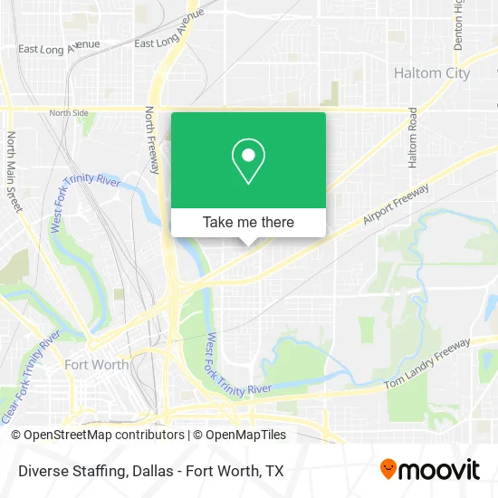 Mapa de Diverse Staffing