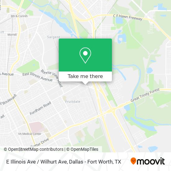 Mapa de E Illinois Ave / Wilhurt Ave