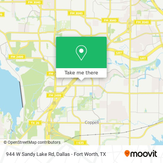 944 W Sandy Lake Rd map