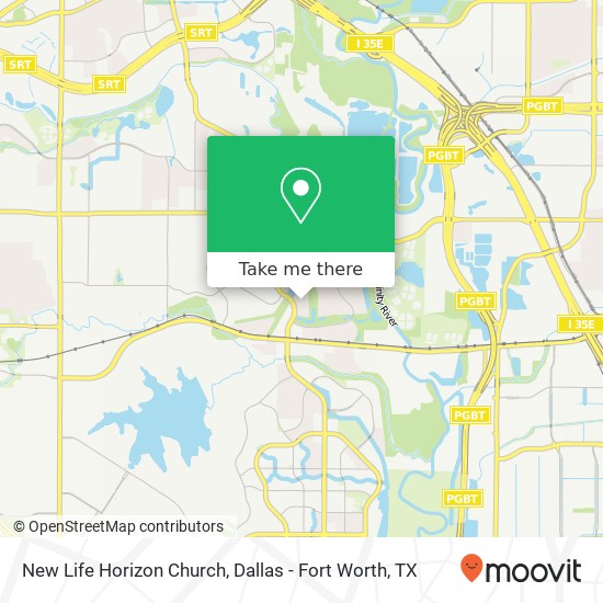 New Life Horizon Church map