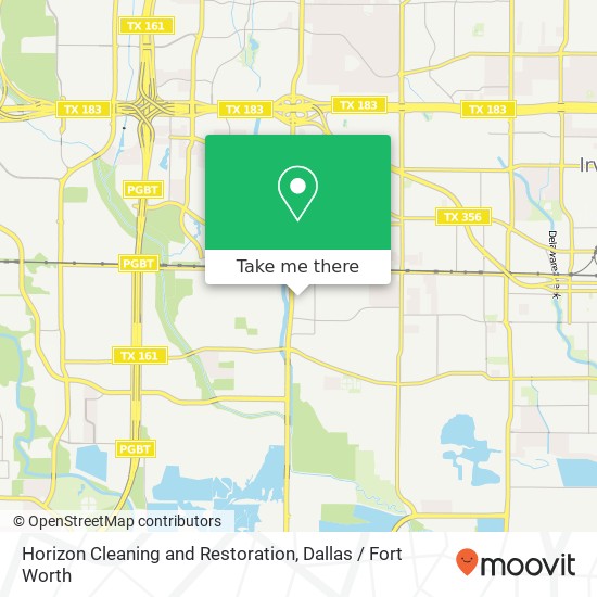 Horizon Cleaning and Restoration map