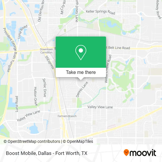 Boost Mobile map