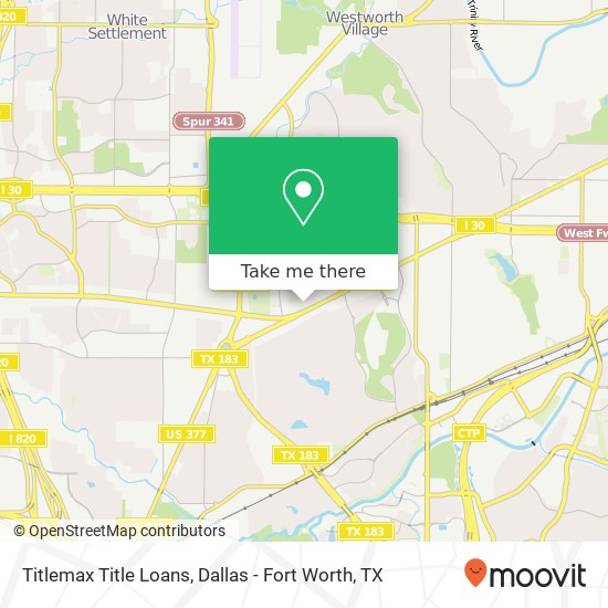 Mapa de Titlemax Title Loans