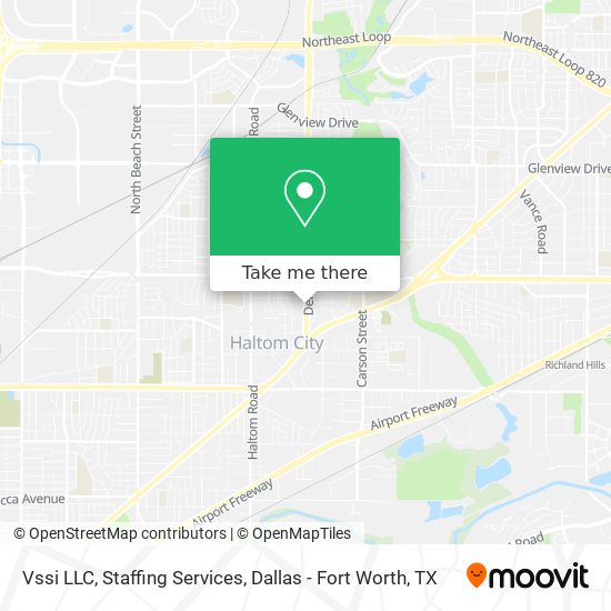 Vssi LLC, Staffing Services map