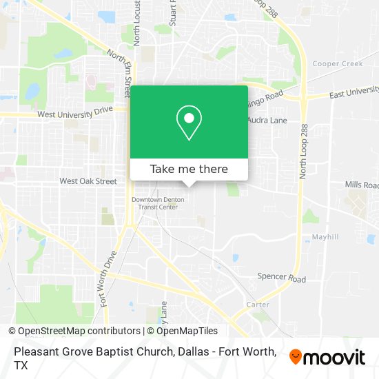 Mapa de Pleasant Grove Baptist Church