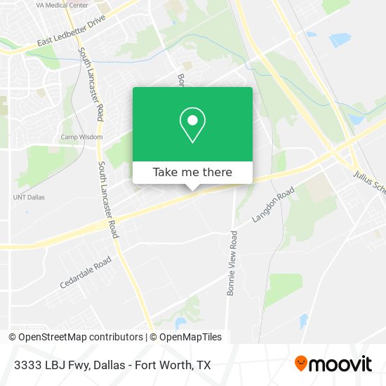Mapa de 3333 LBJ Fwy