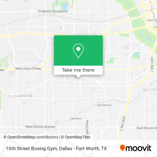 Mapa de 10th Street Boxing Gym