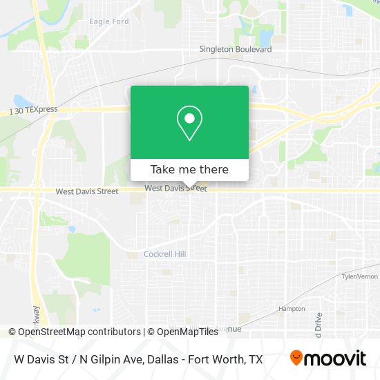 W Davis St / N Gilpin Ave map