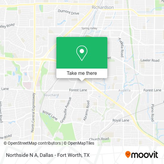 Mapa de Northside N A