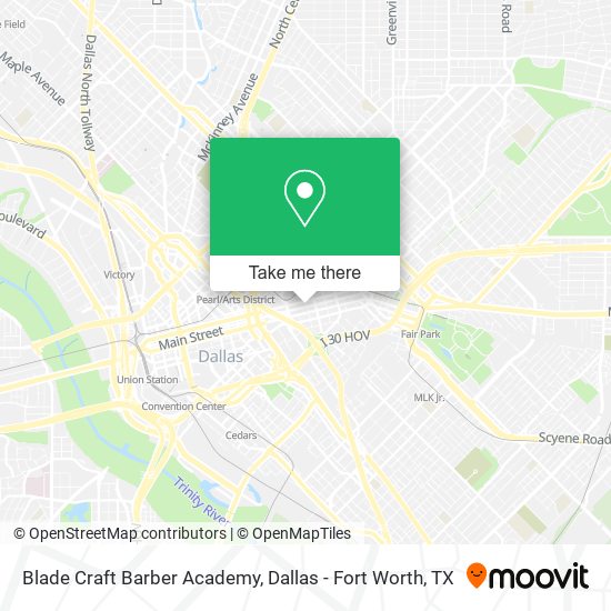 Blade Craft Barber Academy map