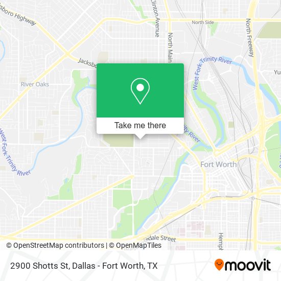 Mapa de 2900 Shotts St