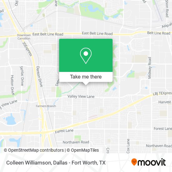 Colleen Williamson map