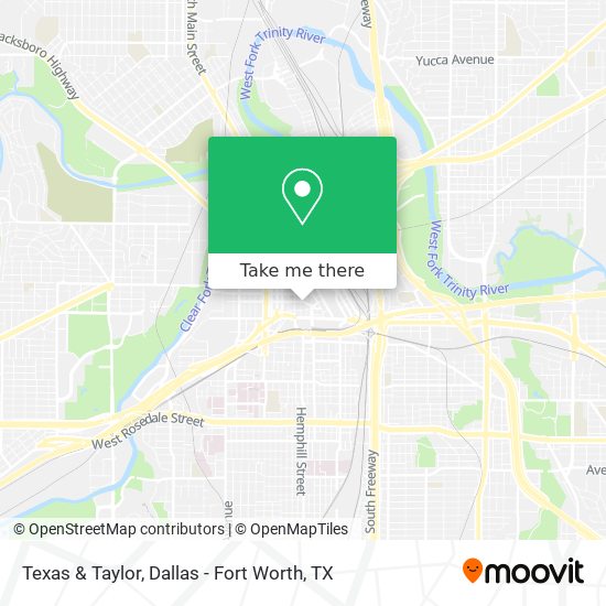 Mapa de Texas & Taylor