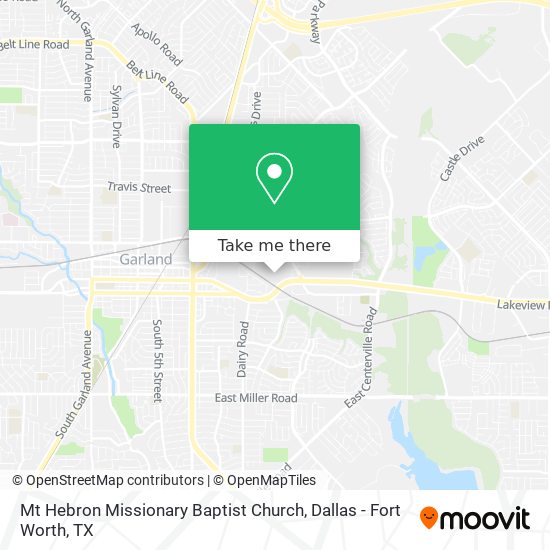 Mt Hebron Missionary Baptist Church map