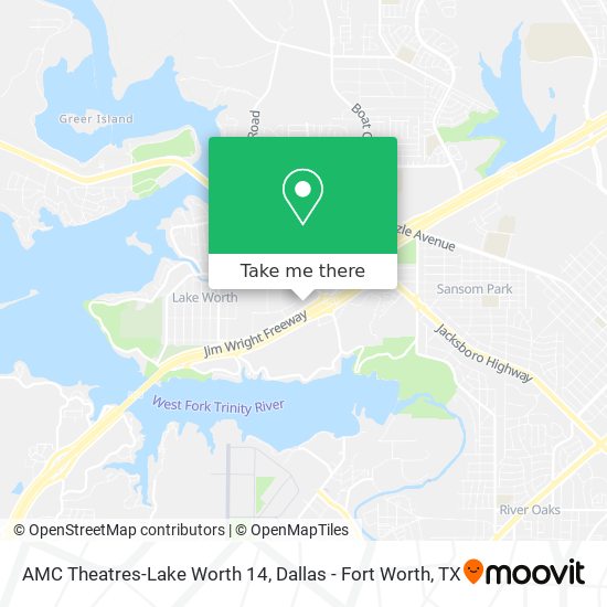AMC Theatres-Lake Worth 14 map