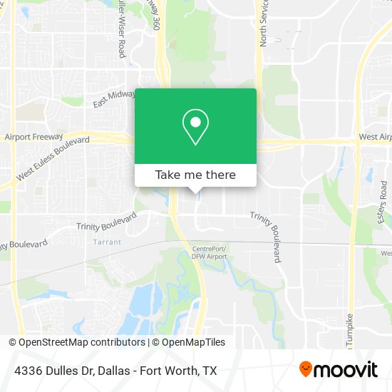 Mapa de 4336 Dulles Dr