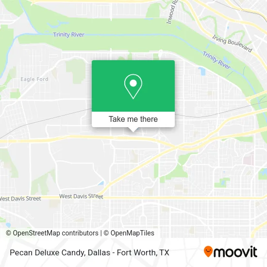 Pecan Deluxe Candy map