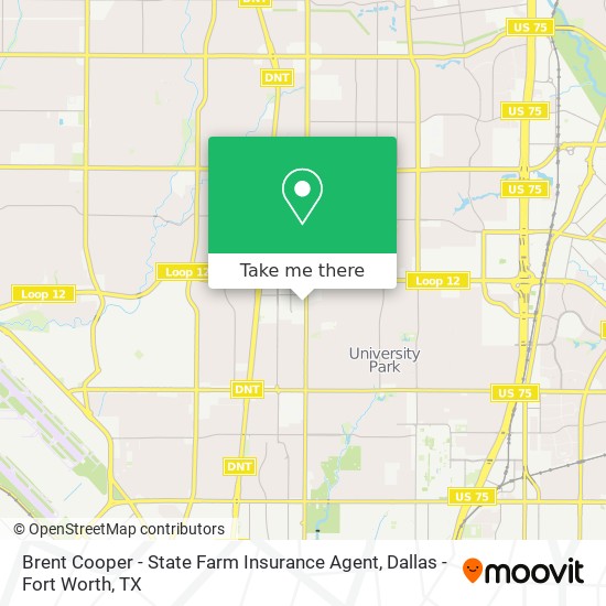 Brent Cooper - State Farm Insurance Agent map