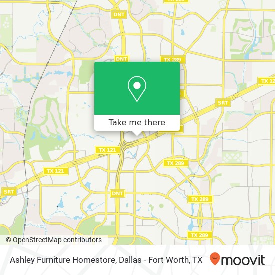 Ashley Furniture Homestore map