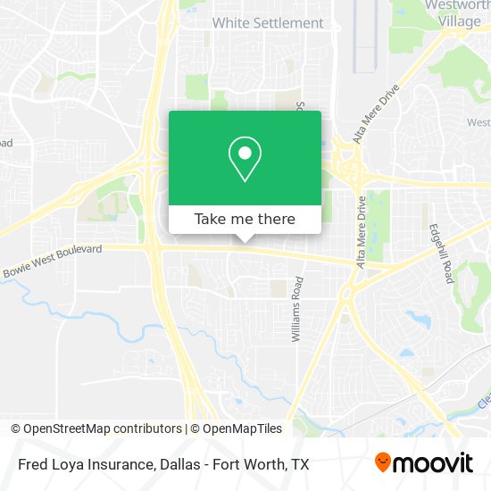 Fred Loya Insurance map