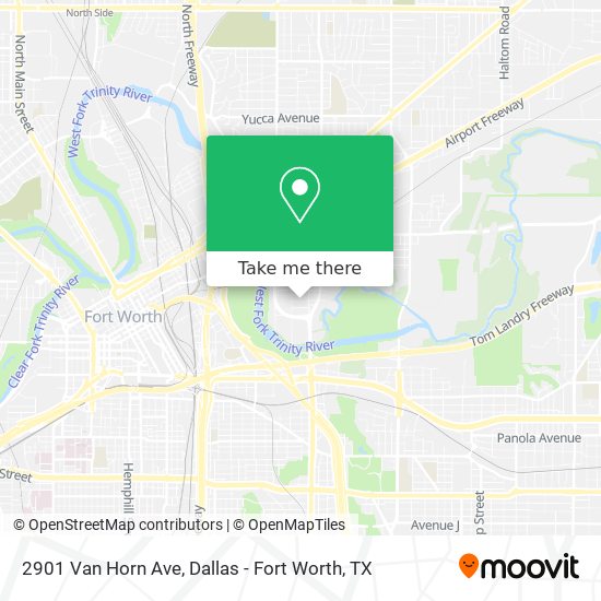 Mapa de 2901 Van Horn Ave