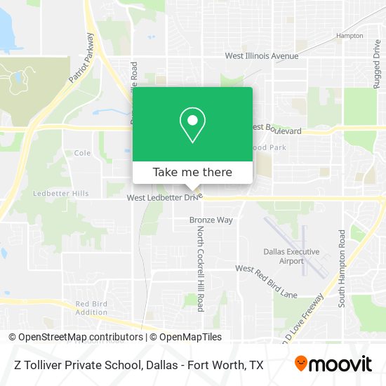 Mapa de Z Tolliver Private School