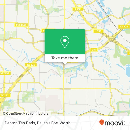 Denton Tap Pads map