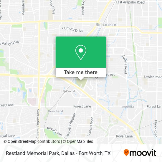 Mapa de Restland Memorial Park