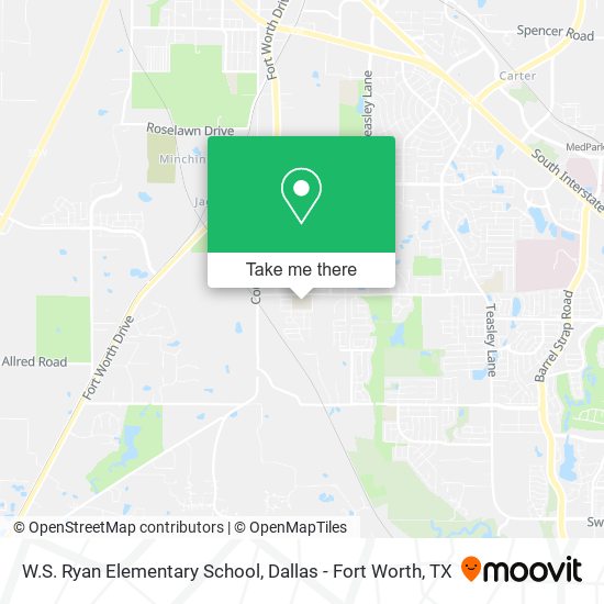 Mapa de W.S. Ryan Elementary School