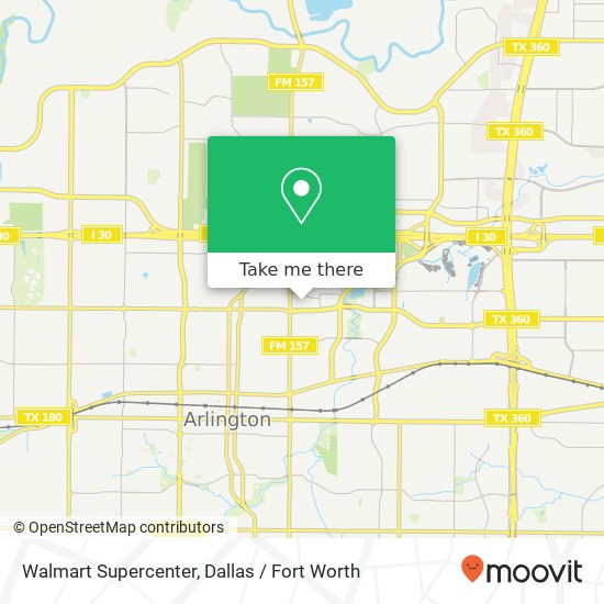 Walmart Supercenter map