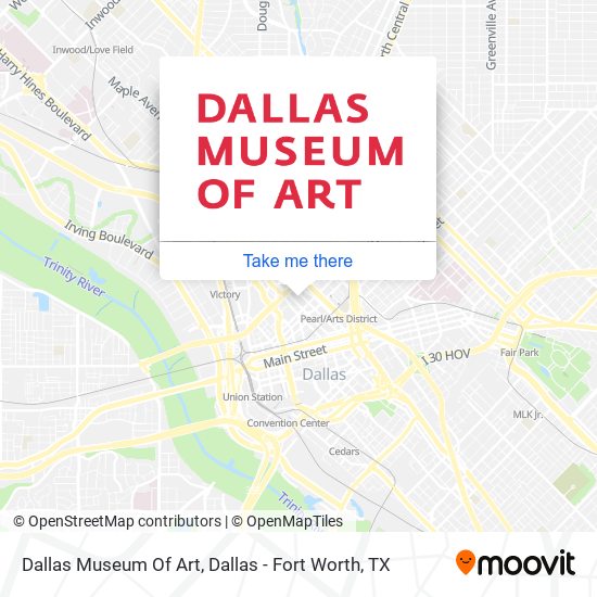 Dallas Museum Of Art map