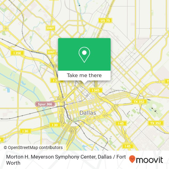 Morton H. Meyerson Symphony Center map