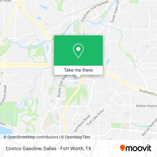 Costco Gasoline map